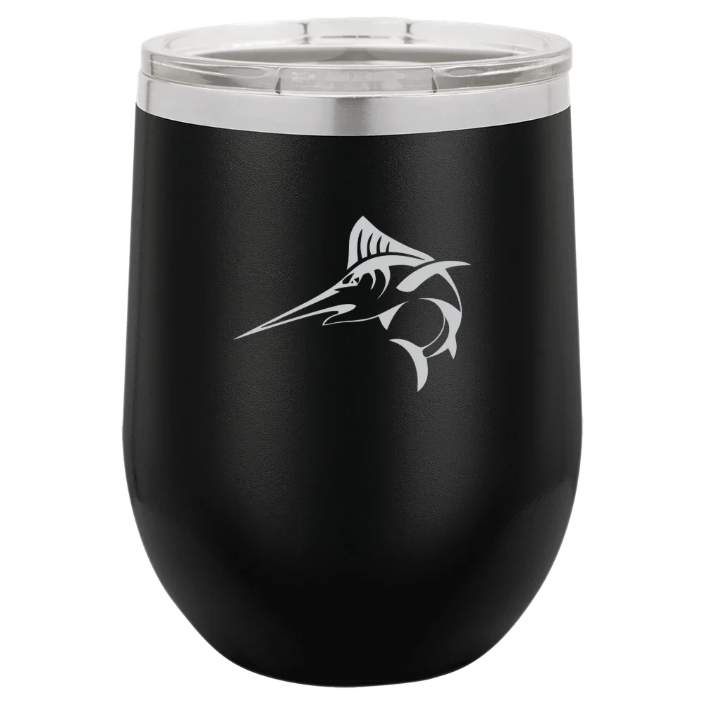 Batten University (Legacy Virginia Wesleyan Mark) Polar Camel 12 oz. Stemless Wine Tumbler
