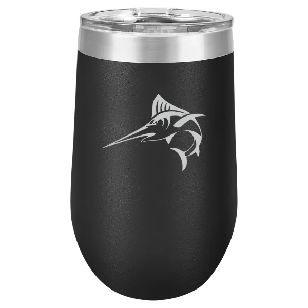 Batten University (Legacy Virginia Wesleyan Mark) Polar Camel 16 oz. Stemless Wine Tumbler