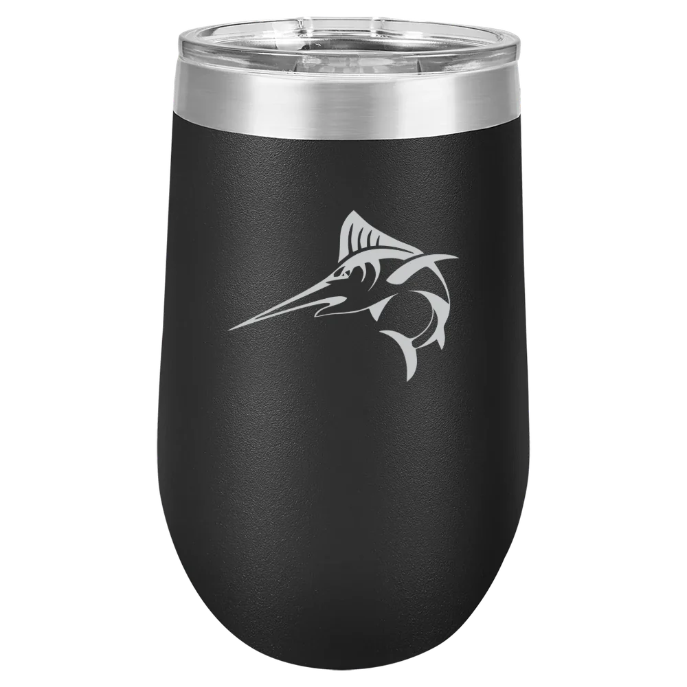 Batten University (Legacy Virginia Wesleyan Mark) Polar Camel 16 oz. Stemless Wine Tumbler