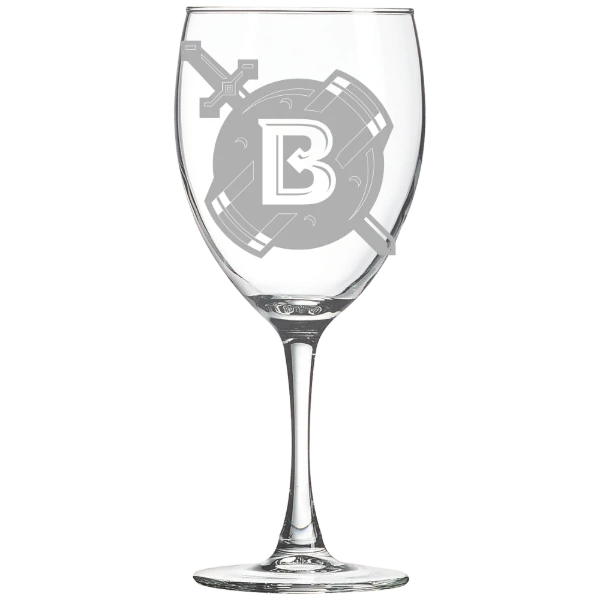Belhaven University Polar Camel 10 1/2 oz. Wine Glass