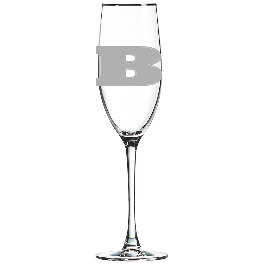Beloit College Polar Camel 8 oz. Champagne Flute