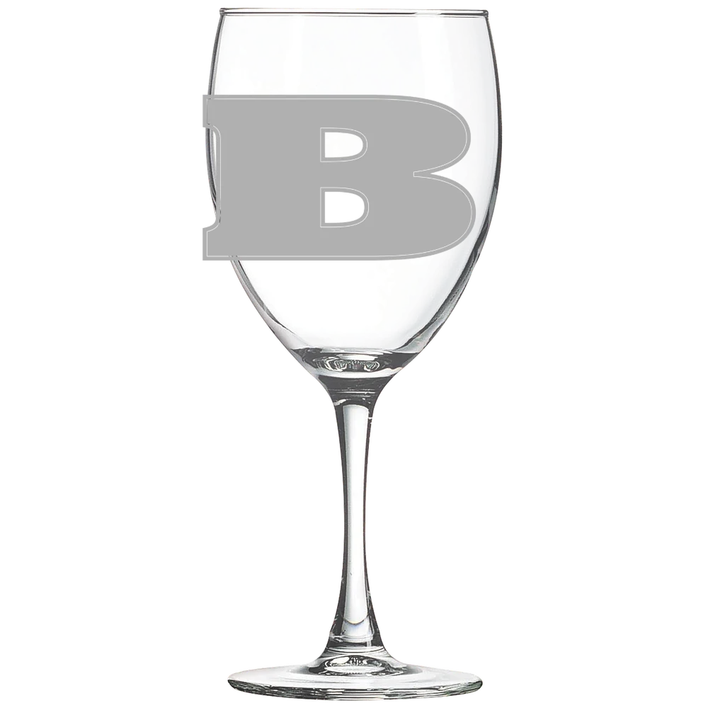 Beloit College Polar Camel 10 1/2 oz. Wine Glass