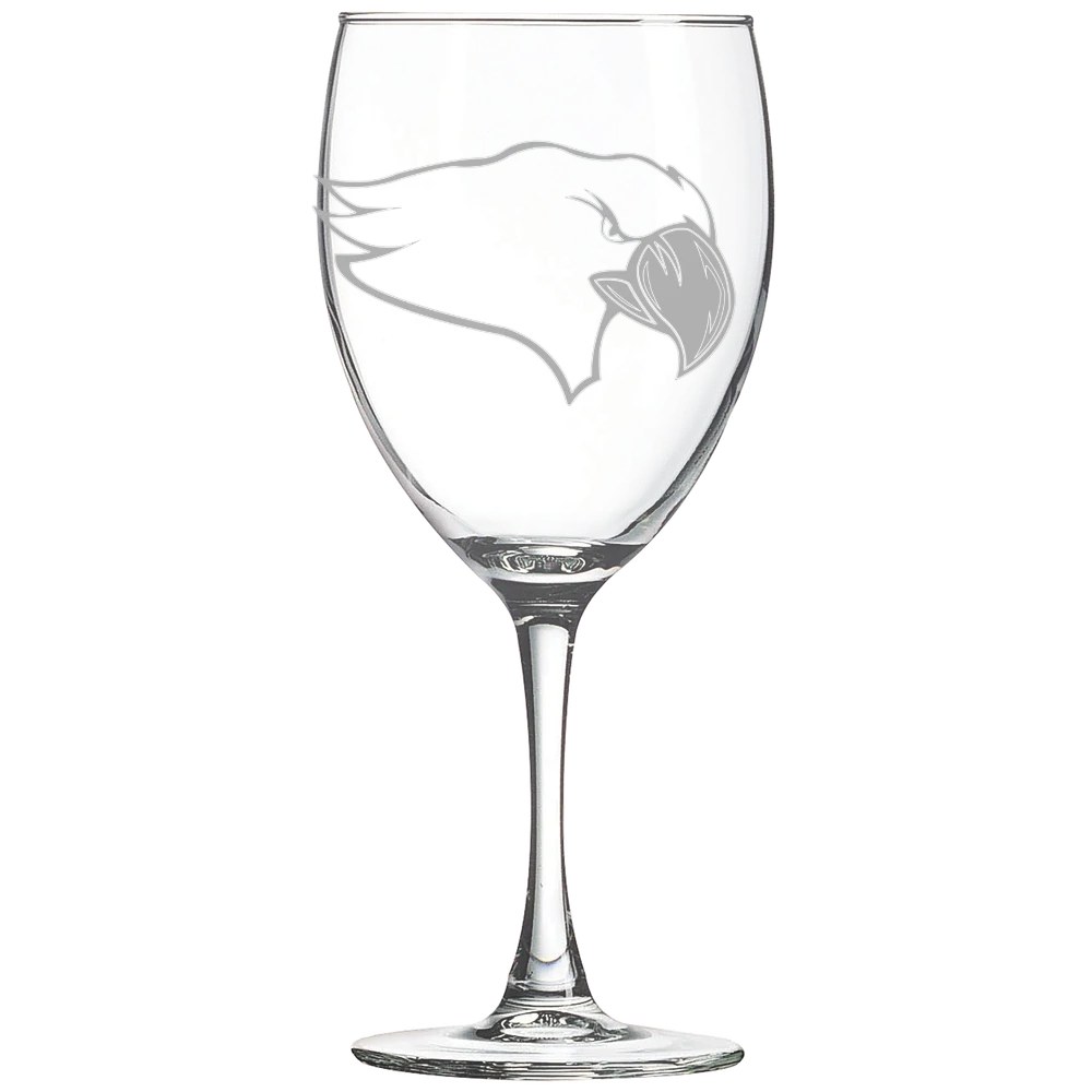 Benedictine University (Illinois) Polar Camel 10 1/2 oz. Wine Glass