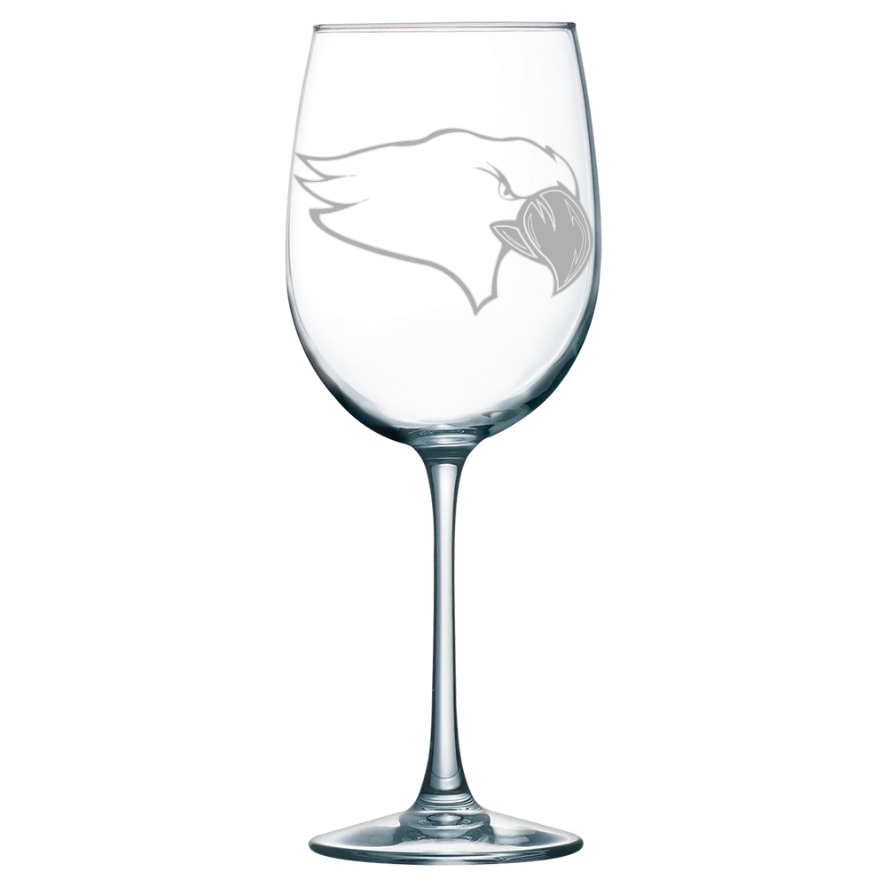 Benedictine University (Illinois) Polar Camel 19 oz. Wine Glass