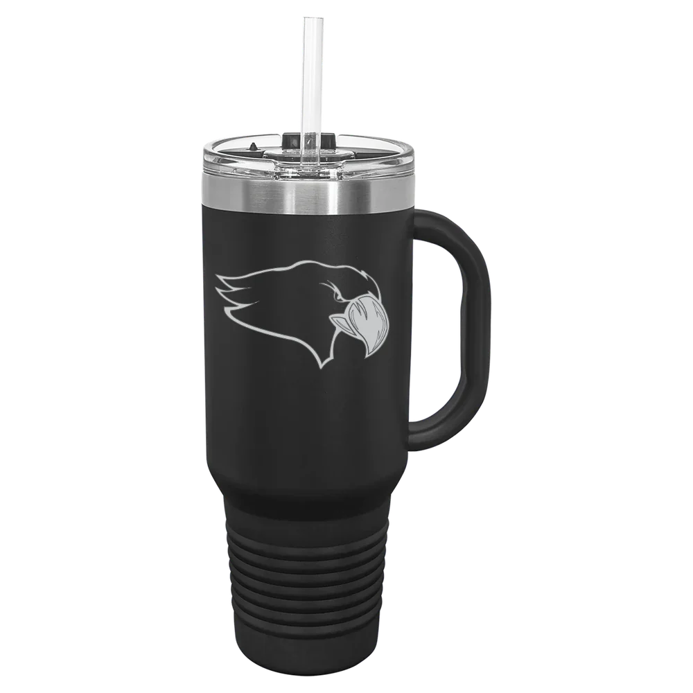 Benedictine University (Illinois) Polar Camel 40 oz. Travel Mug with Snap Lid & Straw