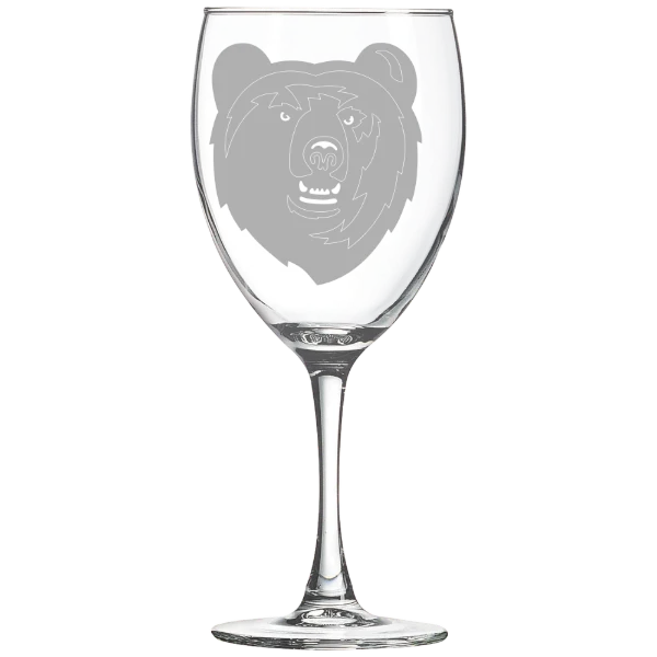 Berea College Polar Camel 10 1/2 oz. Wine Glass