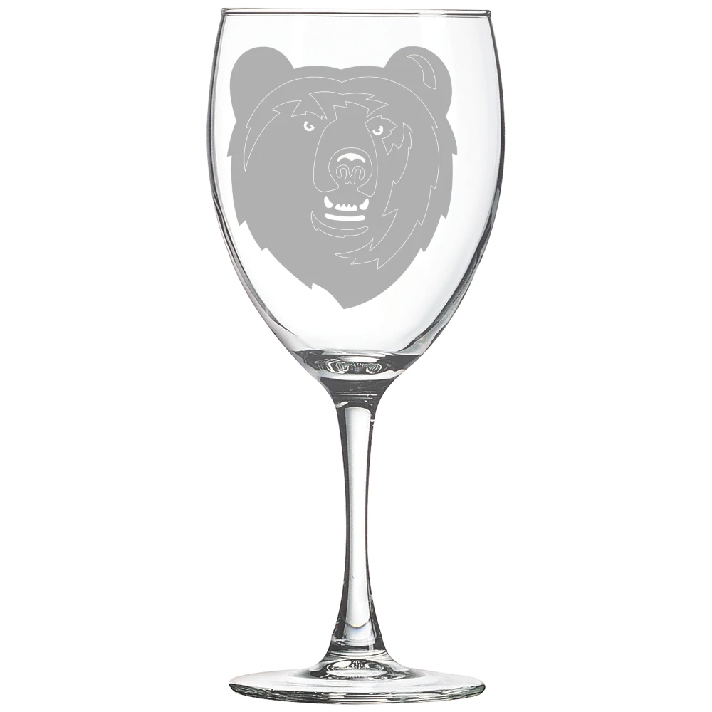 Berea College Polar Camel 10 1/2 oz. Wine Glass