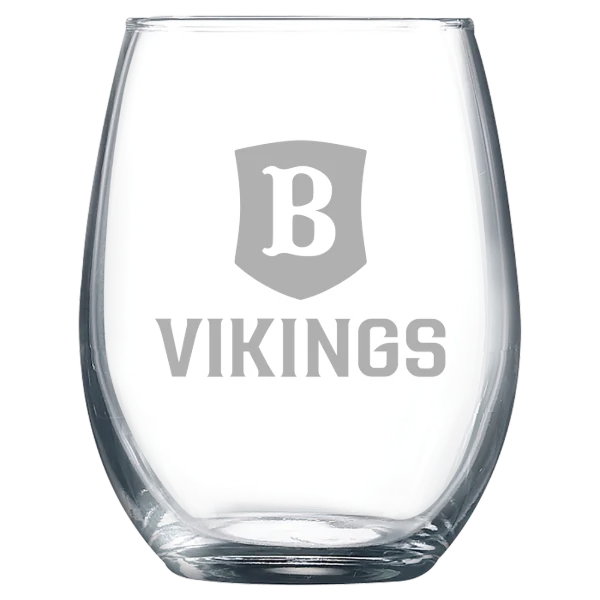 Berry College Polar Camel 9 oz. Stemless Wine Glass
