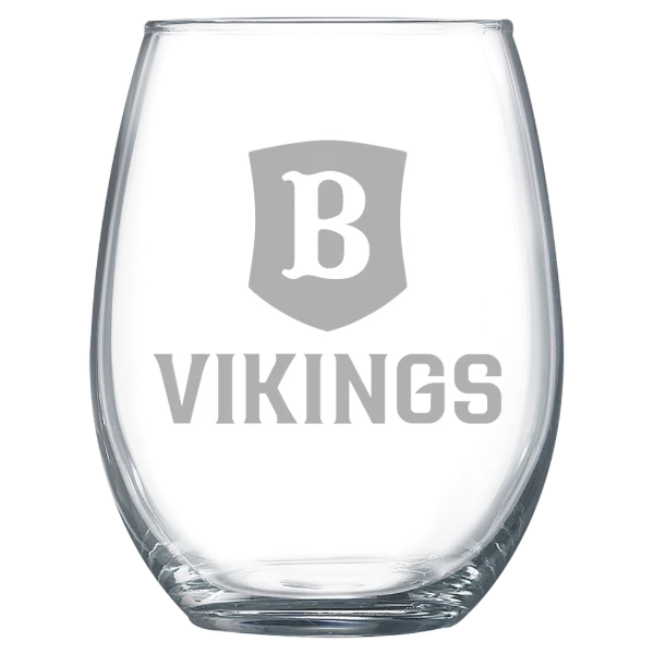 Berry College Polar Camel 15 oz. Stemless Wine Glass