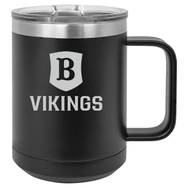 Berry College Polar Camel 15 oz. Mug with Slider Lid