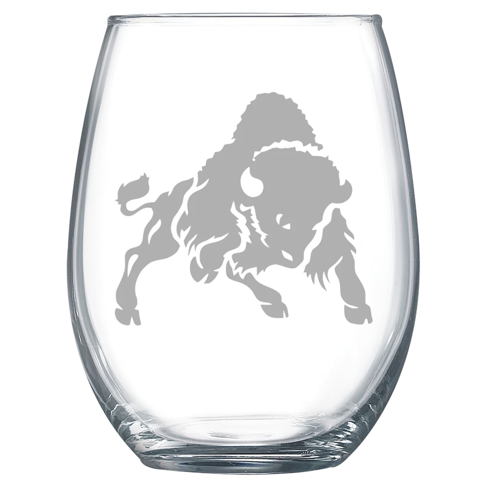 Bethany College (West Virginia) Polar Camel 15 oz. Stemless Wine Glass
