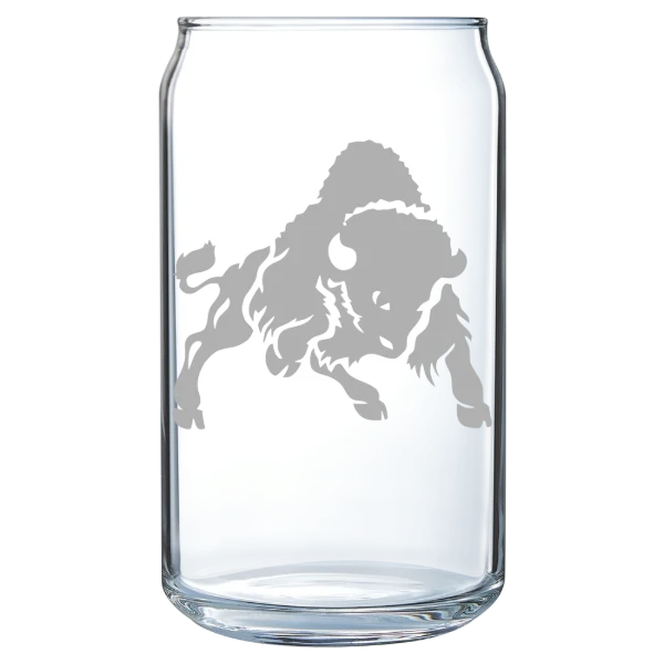 Bethany College (West Virginia) Polar Camel 16 oz. Can Glass
