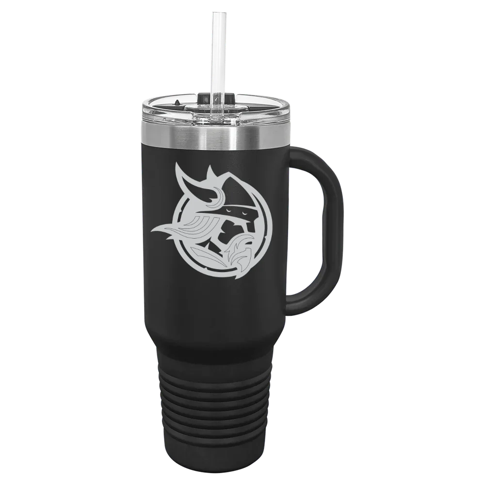 Bethany Lutheran College Polar Camel 40 oz. Travel Mug with Snap Lid & Straw