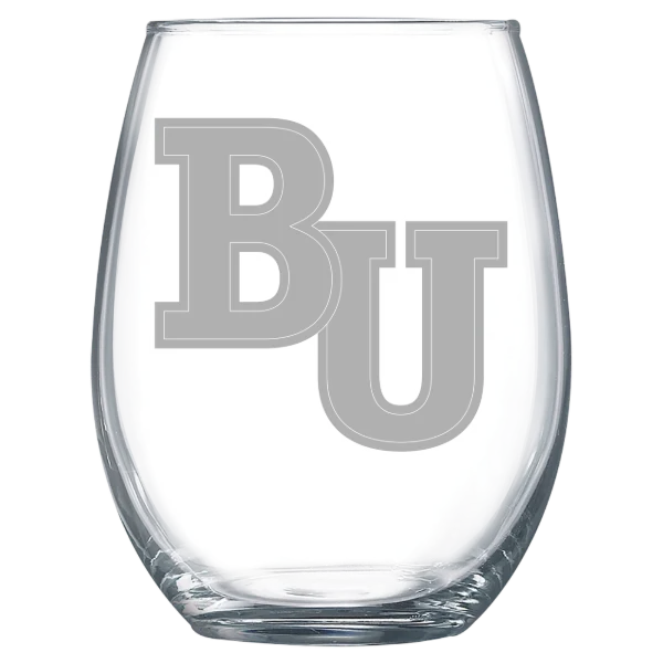 Bethel University (Minnesota) Polar Camel 15 oz. Stemless Wine Glass