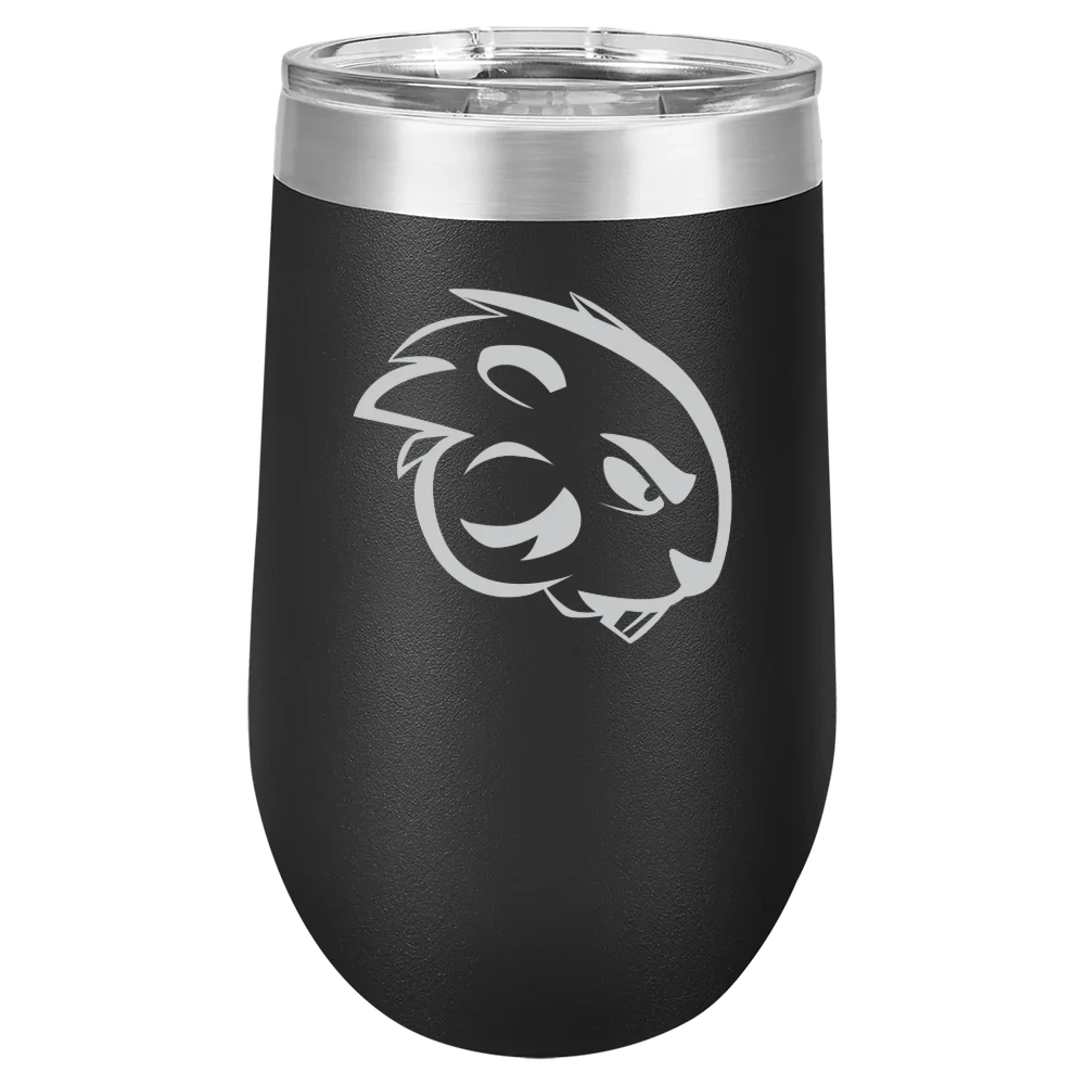 Blackburn College Polar Camel 16 oz. Stemless Wine Tumbler