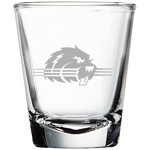 Bluffton University Polar Camel 1.7 oz. Shot Glass