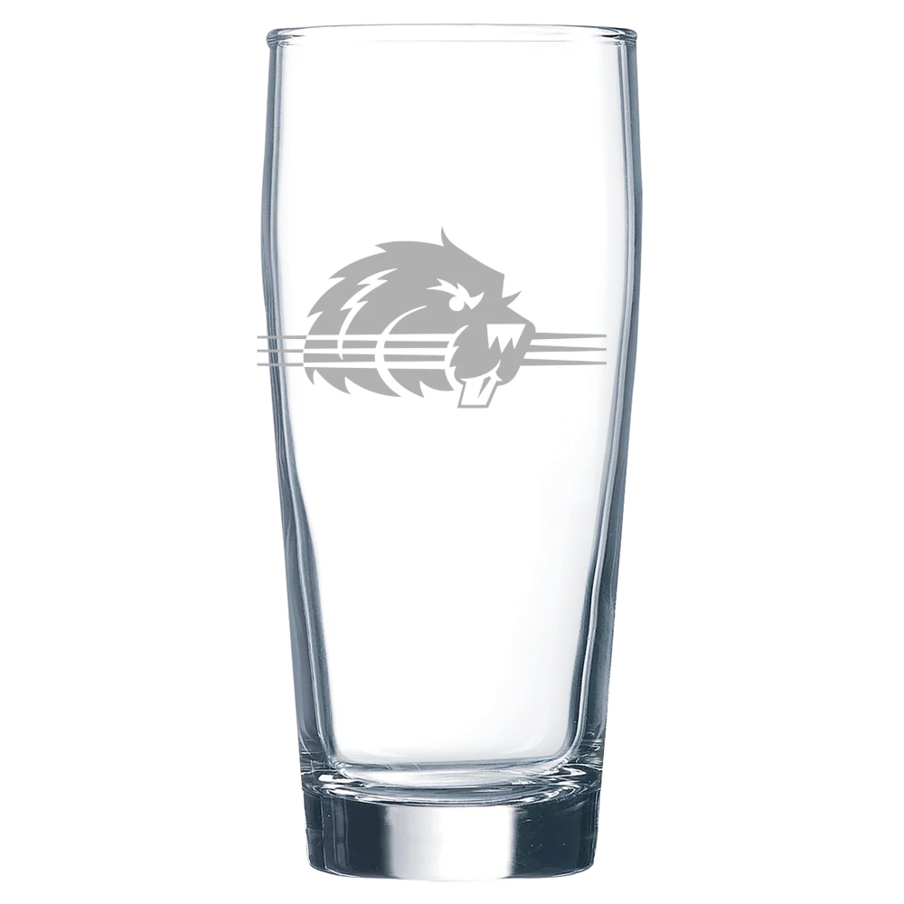Bluffton University Polar Camel 16 oz. Willi Becher Beer Glass