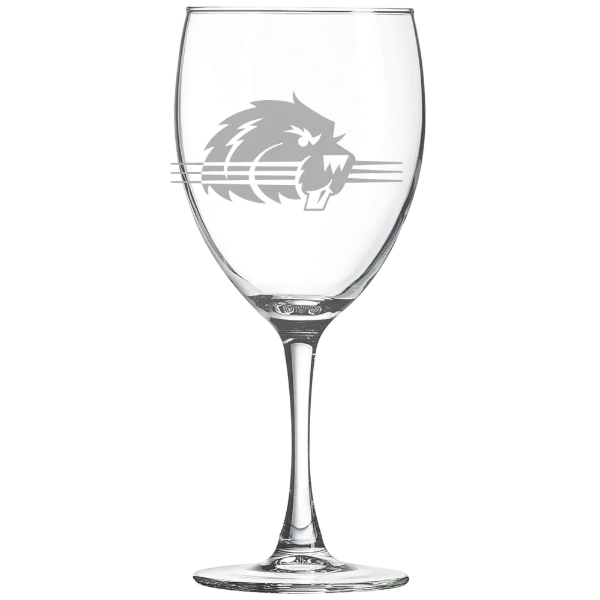Bluffton University Polar Camel 10 1/2 oz. Wine Glass