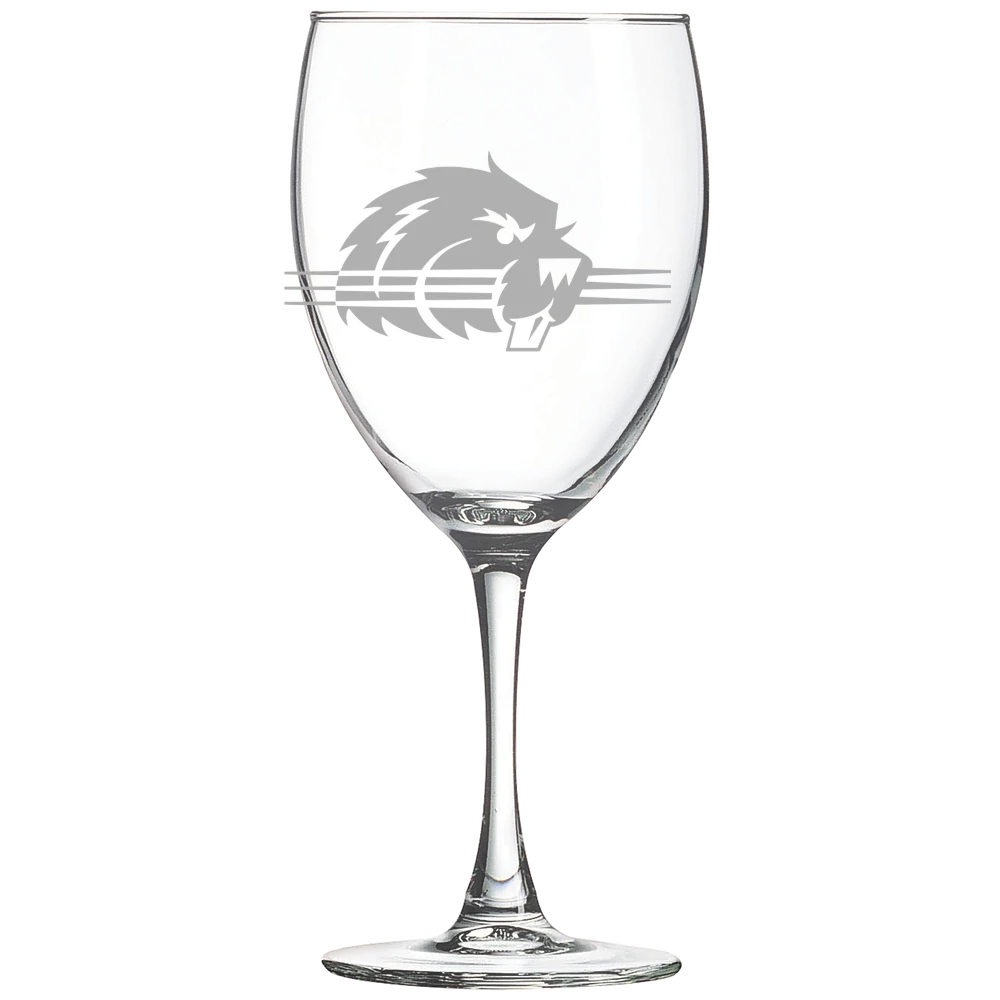 Bluffton University Polar Camel 10 1/2 oz. Wine Glass