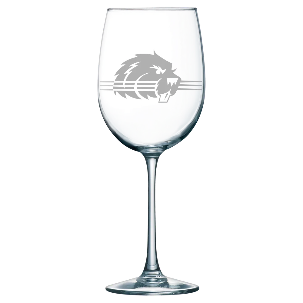 Bluffton University Polar Camel 19 oz. Wine Glass