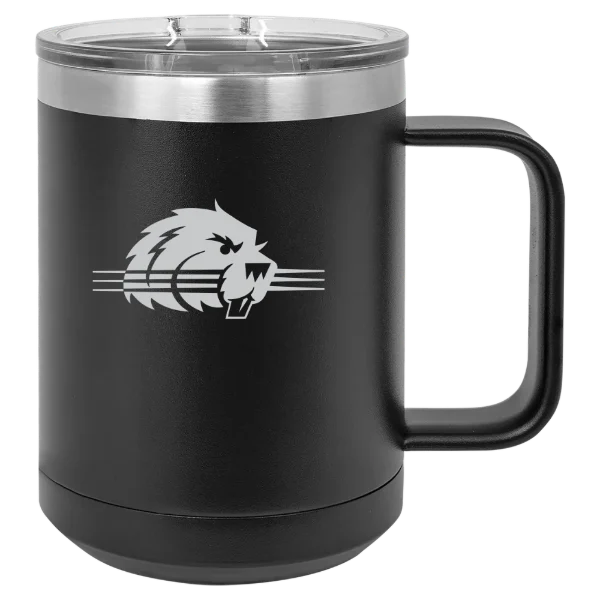 Bluffton University Polar Camel 15 oz. Mug with Slider Lid