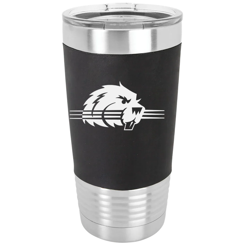 Bluffton University Polar Camel 20 oz. Silicone Grip Tumbler with Standard Lid
