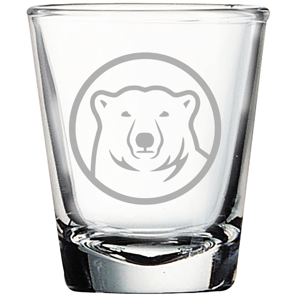 Bowdoin College Polar Camel 1.7 oz. Shot Glass