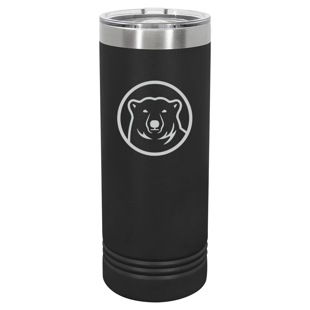 Bowdoin College Polar Camel 22 oz. Skinny Tumbler with Slider Lid