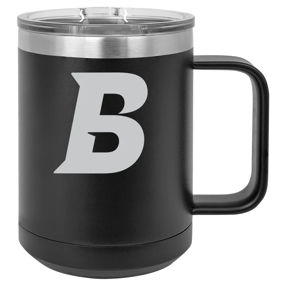 Brandeis University Polar Camel 15 oz. Mug with Slider Lid
