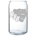 Bridgewater State University Polar Camel 16 oz. Can Glass
