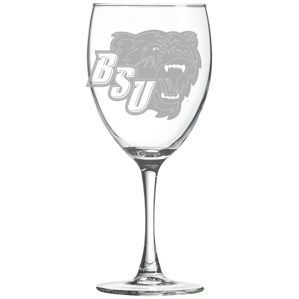 Bridgewater State University Polar Camel 10 1/2 oz. Wine Glass