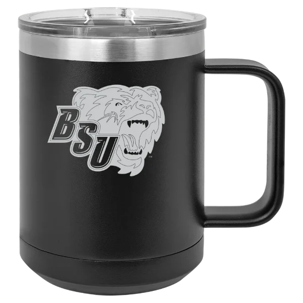 Bridgewater State University Polar Camel 15 oz. Mug with Slider Lid