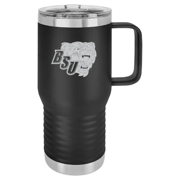 Bridgewater State University Polar Camel 20 oz. Travel Mug with Slider Lid