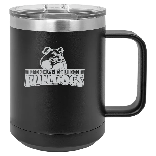 Brooklyn College Polar Camel 15 oz. Mug with Slider Lid