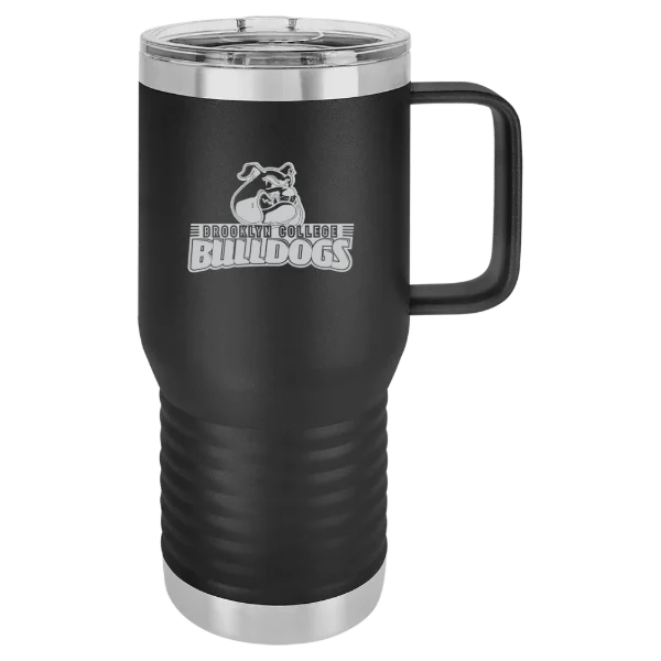 Brooklyn College Polar Camel 20 oz. Travel Mug with Slider Lid