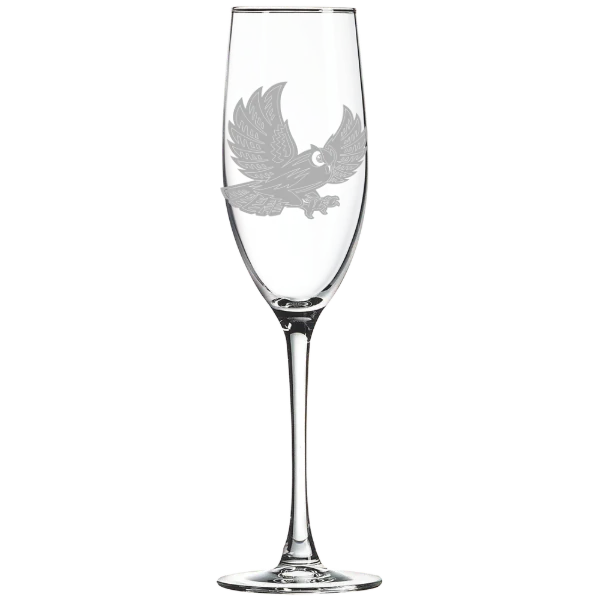 Bryn Mawr College Polar Camel 8 oz. Champagne Flute
