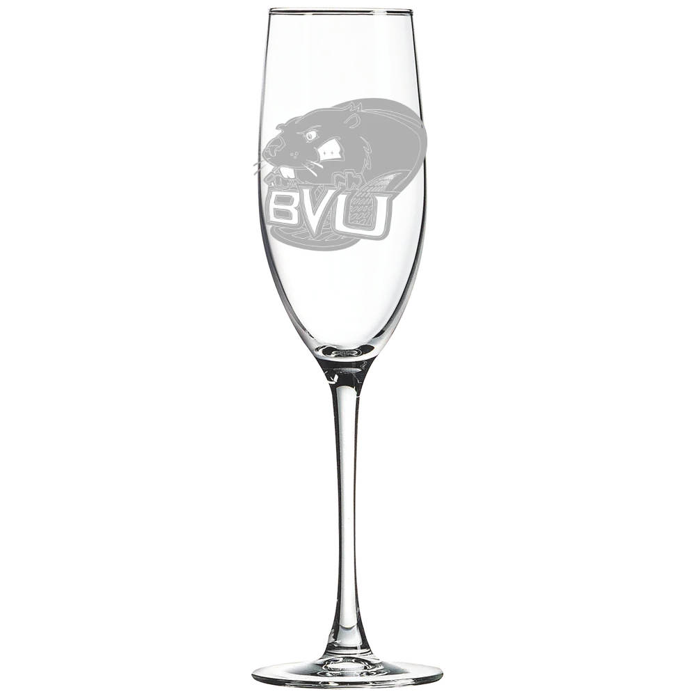 Buena Vista University Polar Camel 8 oz. Champagne Flute