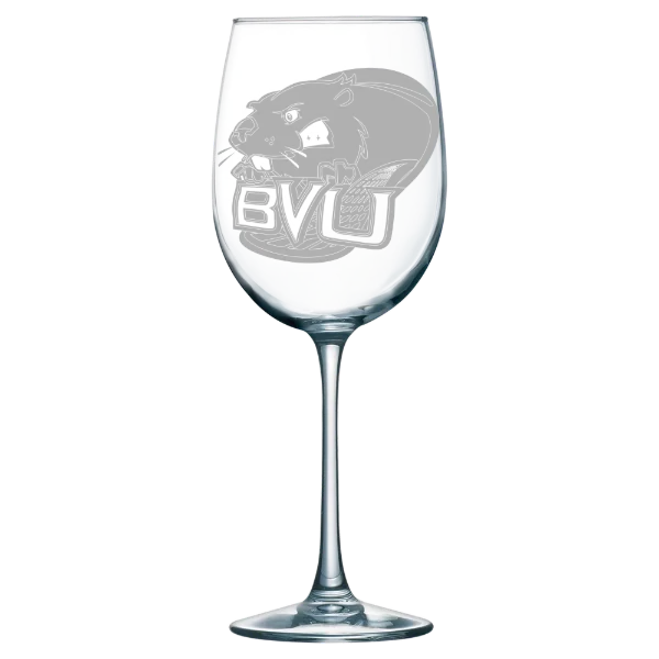 Buena Vista University Polar Camel 19 oz. Wine Glass