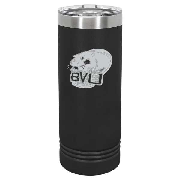 Buena Vista University Polar Camel 22 oz. Skinny Tumbler with Slider Lid