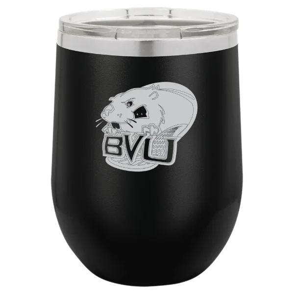Buena Vista University Polar Camel 12 oz. Stemless Wine Tumbler