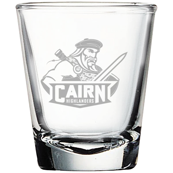 Cairn University Polar Camel 1.7 oz. Shot Glass