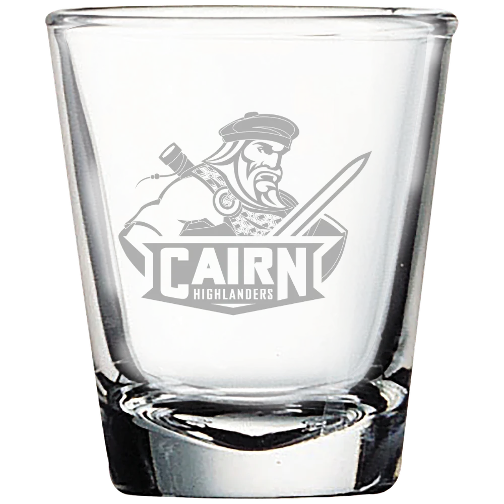 Cairn University Polar Camel 1.7 oz. Shot Glass