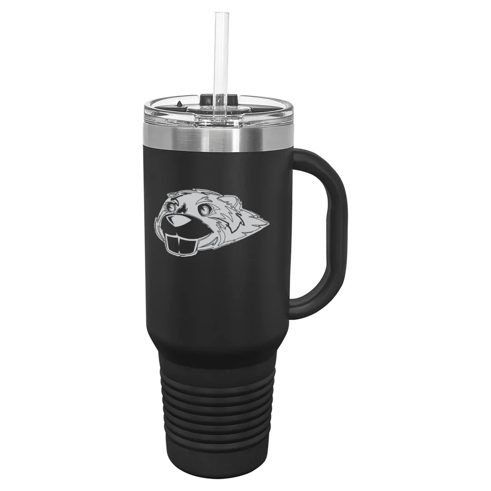 California Institute of Technology Polar Camel 40 oz. Travel Mug with Snap Lid & Straw