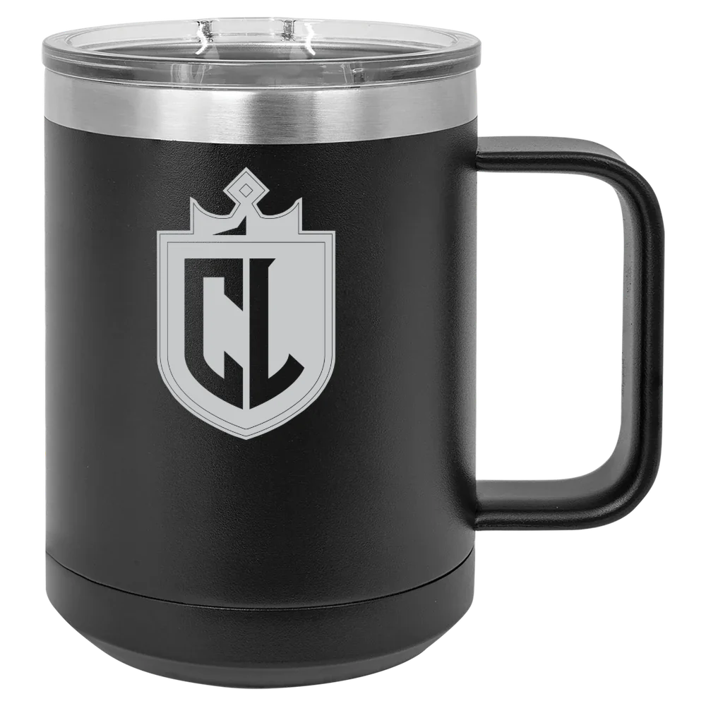 California Lutheran University Polar Camel 15 oz. Mug with Slider Lid
