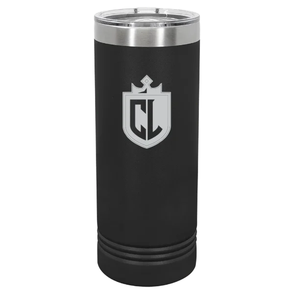 California Lutheran University Polar Camel 22 oz. Skinny Tumbler with Slider Lid