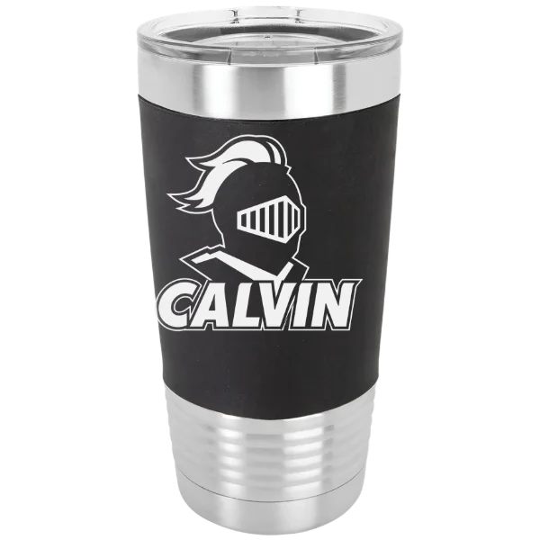Calvin University Polar Camel 20 oz. Silicone Grip Tumbler with Standard Lid