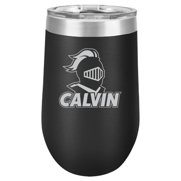Calvin University Polar Camel 16 oz. Stemless Wine Tumbler