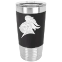 Carleton College Polar Camel 20 oz. Silicone Grip Tumbler with Standard Lid