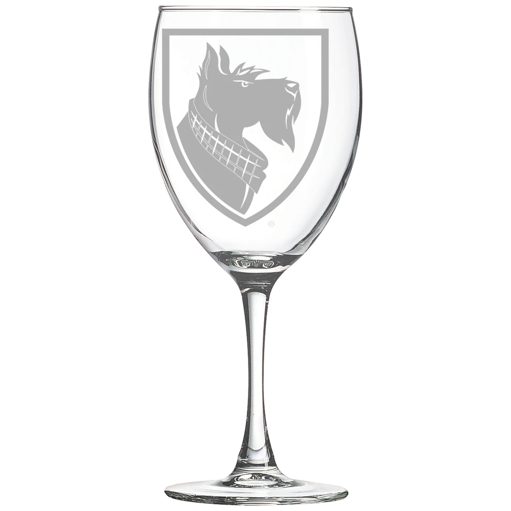 Carnegie Mellon University Polar Camel 10 1/2 oz. Wine Glass