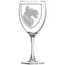 Carnegie Mellon University Polar Camel 10 1/2 oz. Wine Glass